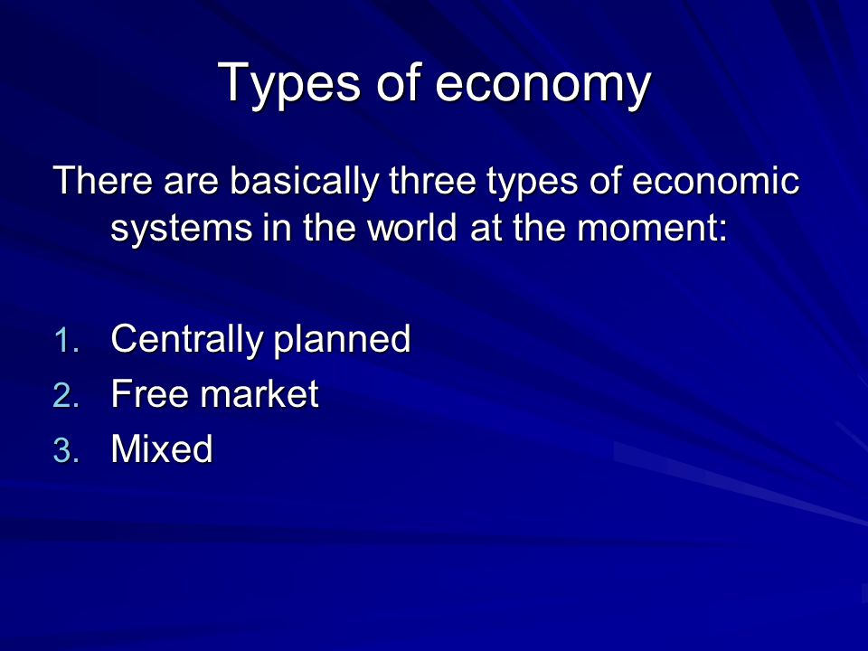 Free Market Vs Command Economy